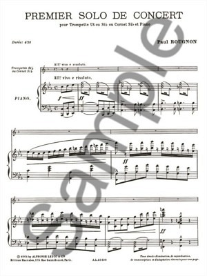 Premier Solo de Concert (Trompete)