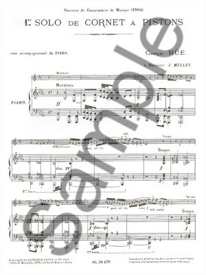 1er Solo de Cornet a pistons (Trompete/Flügelhorn)