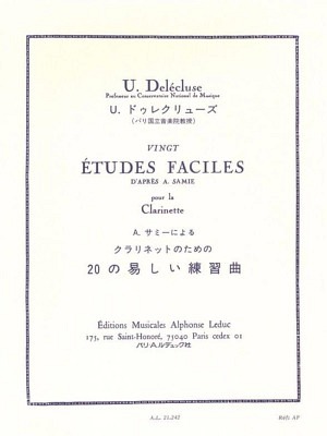 Vingt Etudes Faciles (Klarinette)