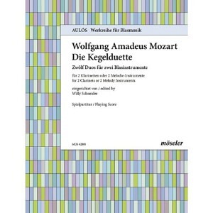 Die Kegelduette (Klarinette)