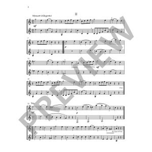 Die Kegelduette (Klarinette)