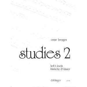 Studies 2, Heft 1 (Klarinette)