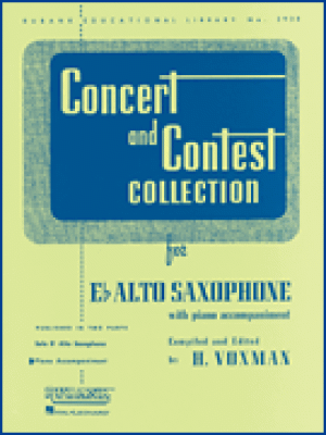 Concert and Contest Collection Altsax - PIANO