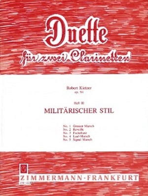 Duette für 2 Klarinetten, op. 94