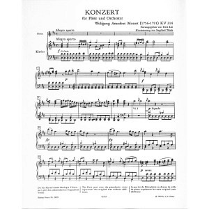 Konzert in D-Dur (Flöte) KV 314