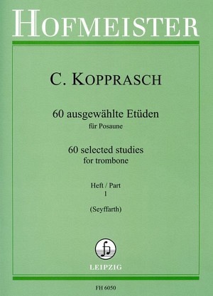 60 ausgewählte Etüden für Posaune, Band 1