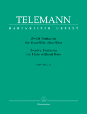 Zwölf Fantasien für Querflöte ohne Bass (Oboe)