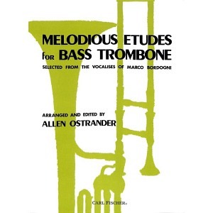 Melodious Etudes for Bass Trombone