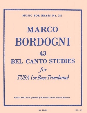 43 Bel Canto Studies (Tuba/Bassposaune)