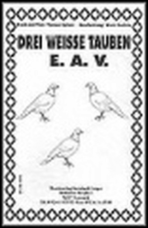 Drei weisse Tauben