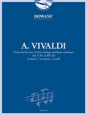 Konzert für zwei Violinen, Streicher und Basso continuo op. 3 Nr. 8, RV 522 in a-moll