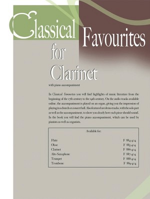 Classical Favourites for Clarinet