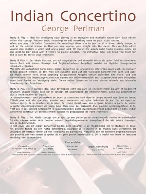 Indian Concertino - Violine