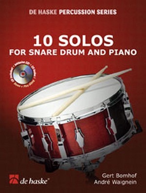 10 Solos for Snare Drum and Piano - (inkl. Online-Audio)