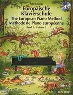 Europäische Klavierschule - Band 2 + CD