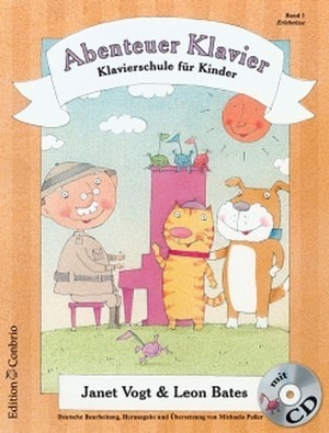 Abenteuer Klavier (Band 1) - Klavierschule für Kinder + CD
