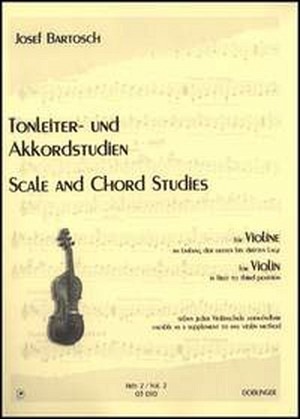 Tonleitern + Akkordstudien - Band 2 (1.-3. Lage)