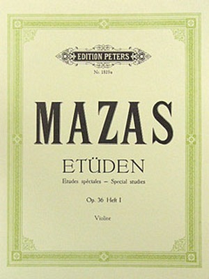Etüden, op. 36 - Heft 1 - Violine