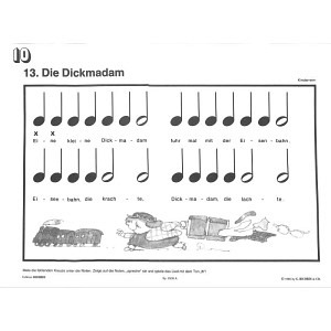 Meine lustige Blockflöte 1 - barocke Griffweise (ohne CD) - SY 2500A