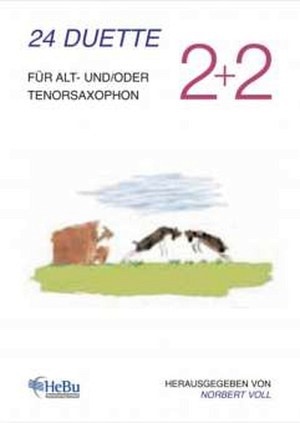 24 Duette für Alt- und/oder Tenorsaxophon