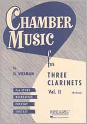 Chamber Music for three Clarinets, vol. II