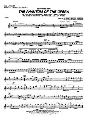 The Phantom of the Opera - Selections from