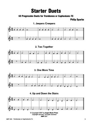 Starter Duets - Posaune/Euphonium (Violinschl.)