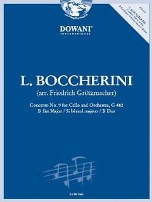 Concerto No. 9 für Cello und Orchester, G 482 in B-Dur