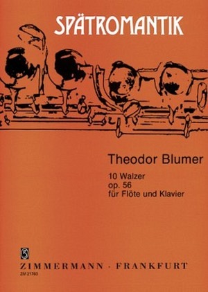 10 Walzer op. 56 (Flöte und Klavier)