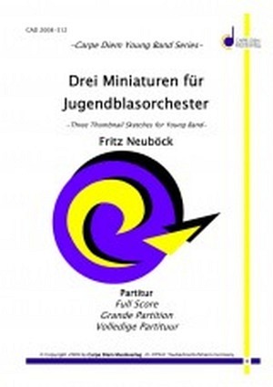 Drei Miniaturen für Jugendblasorchester