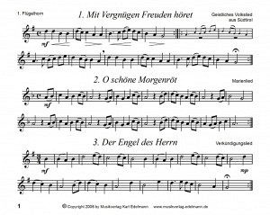 Mit Vergnügen Freuden Höret