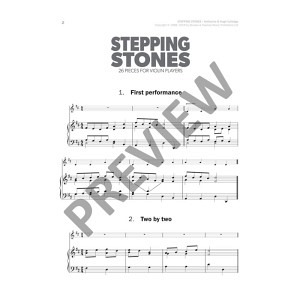 Stepping Stones - Violine & Klavier