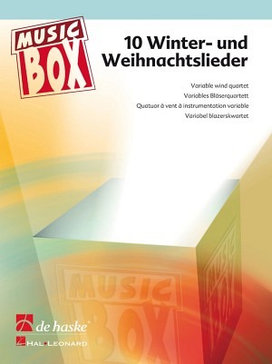 10 Winter- und Weihnachtslieder - variables Bläserquartett