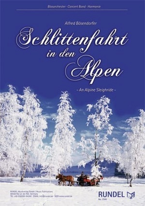 Schlittenfahrt in den Alpen (An Alpine Sleighride)