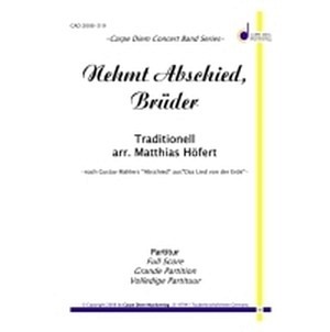 Nehmt Abschied Brüder