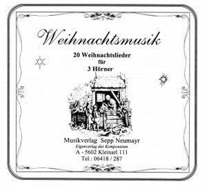 20 Weihnachtslieder für 3 Hörner