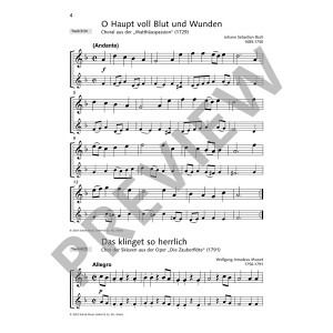 Klassik-Hits für Sopranblockflöte