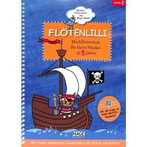 Flötenlilli - Band 2 (inkl. Online Material)