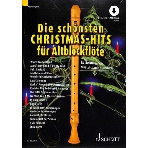 Die schönsten Christmas-Hits für Altblockflöte