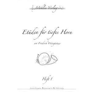 Etüden für tiefes Horn - Heft 1