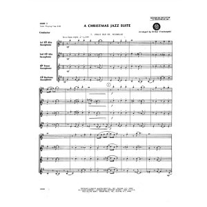 A Christmas Jazz Suite - Saxophonquartett