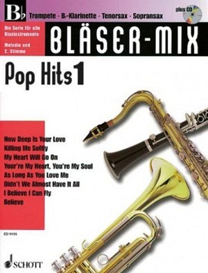 Bläser-Mix - Pop Hits - B-Instrumente