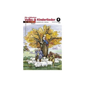 Die schönsten Volks- und Kinderlieder - Flöten (inkl. CD)