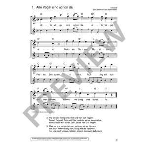 Die schönsten Volks- und Kinderlieder - Flöten (inkl. Online Audio)