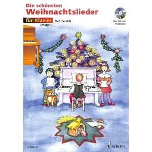 Die schönsten Weihnachtslieder - Klavier (inkl. CD)