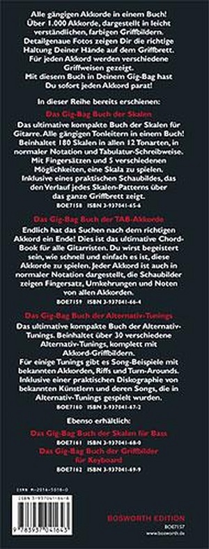 Das Gig-Bag-Buch der Griffbilder für Gitarre