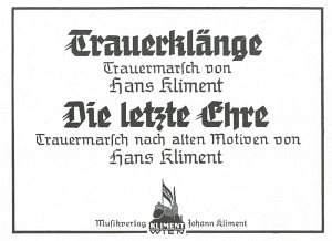 Trauerklänge