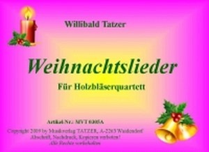 Weihnachtslieder für Holzbläserquartett