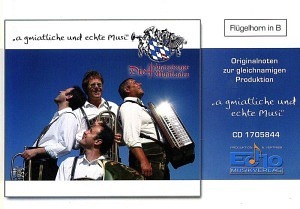 Hinterberger Musikanten - Heft 6 - A gmiatliche und echte Musi