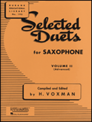 Selected Duets for Saxophone, Volume 2